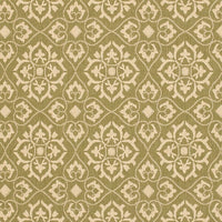 Safavieh Courtyard Cy6550-24 Green / Creme Damask Area Rug