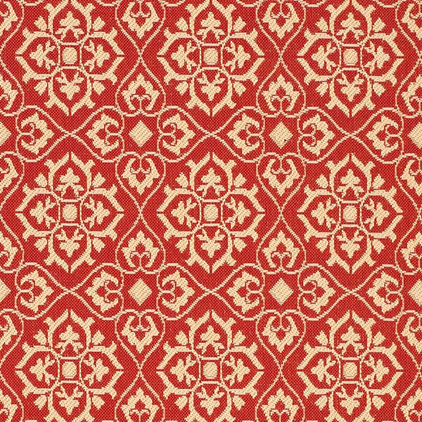 Safavieh Courtyard Cy6550-28 Red / Creme Area Rug