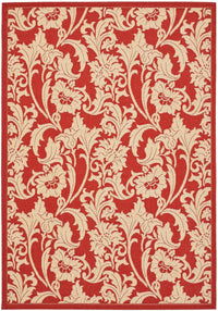 Safavieh Courtyard Cy6565-28 Red / Creme Floral / Country Area Rug