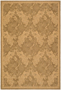 Safavieh Courtyard cy6582-49 Gold / Natural Damask Area Rug