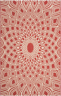 Safavieh Courtyard Cy6616-23821 Red / Beige Area Rug