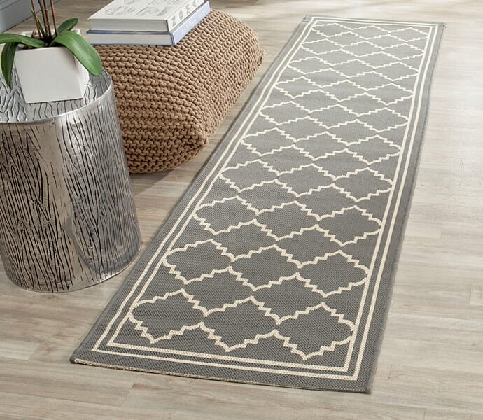 Safavieh Courtyard Cy6889-246 Grey / Beige Geometric Area Rug