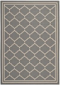 Safavieh Courtyard Cy6889-246 Grey / Beige Geometric Area Rug