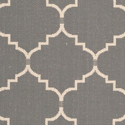 Safavieh Courtyard Cy6889-246 Grey / Beige Geometric Area Rug