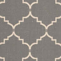 Safavieh Courtyard Cy6889-246 Grey / Beige Geometric Area Rug