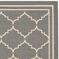 Safavieh Courtyard Cy6889-246 Grey / Beige Geometric Area Rug