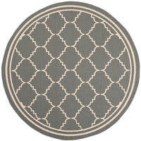 Safavieh Courtyard Cy6889-246 Grey / Beige Geometric Area Rug