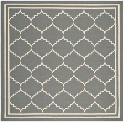 Safavieh Courtyard Cy6889-246 Grey / Beige Geometric Area Rug