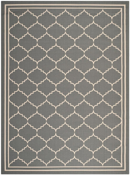 Safavieh Courtyard Cy6889-246 Grey / Beige Geometric Area Rug