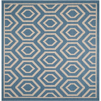 Safavieh Courtyard Cy6902-243 Blue / Beige Geometric Area Rug