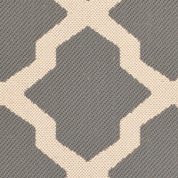 Safavieh Courtyard Cy6903-246 Anthracite / Beige Geometric Area Rug