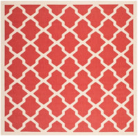 Safavieh Courtyard Cy6903-248 Red / Bone Geometric Area Rug