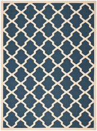 Safavieh Courtyard Cy6903-268 Navy / Beige Geometric Area Rug