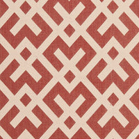 Safavieh Courtyard Cy6915-238 Red / Bone Geometric Area Rug