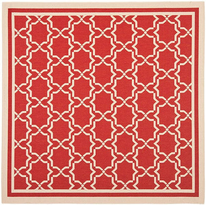 Safavieh Courtyard Cy6916-248 Red / Bone Geometric Area Rug