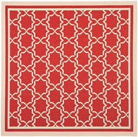 Safavieh Courtyard Cy6916-248 Red / Bone Geometric Area Rug