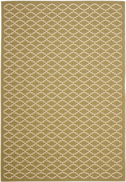 Safavieh Courtyard Cy6919-244 Green / Beige Geometric Area Rug