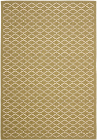 Safavieh Courtyard Cy6919-244 Green / Beige Geometric Area Rug