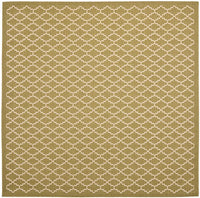 Safavieh Courtyard Cy6919-244 Green / Beige Geometric Area Rug