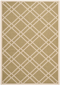 Safavieh Courtyard Cy6923-244 Green / Beige Geometric Area Rug