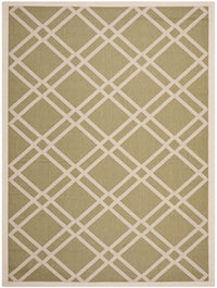 Safavieh Courtyard Cy6923-244 Green / Beige Geometric Area Rug