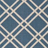 Safavieh Courtyard Cy6923-268 Navy / Beige Geometric Area Rug