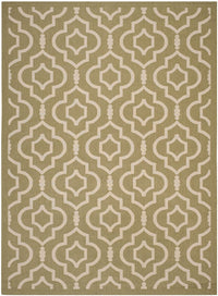 Safavieh Courtyard Cy6926-244 Green / Beige Geometric Area Rug