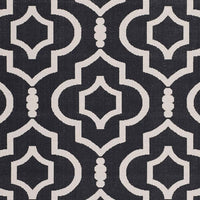 Safavieh Courtyard Cy6926-266 Black / Beige Geometric Area Rug