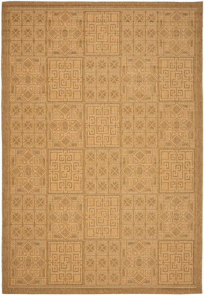 Safavieh Courtyard cy6947-49 Gold / Natural Area Rug