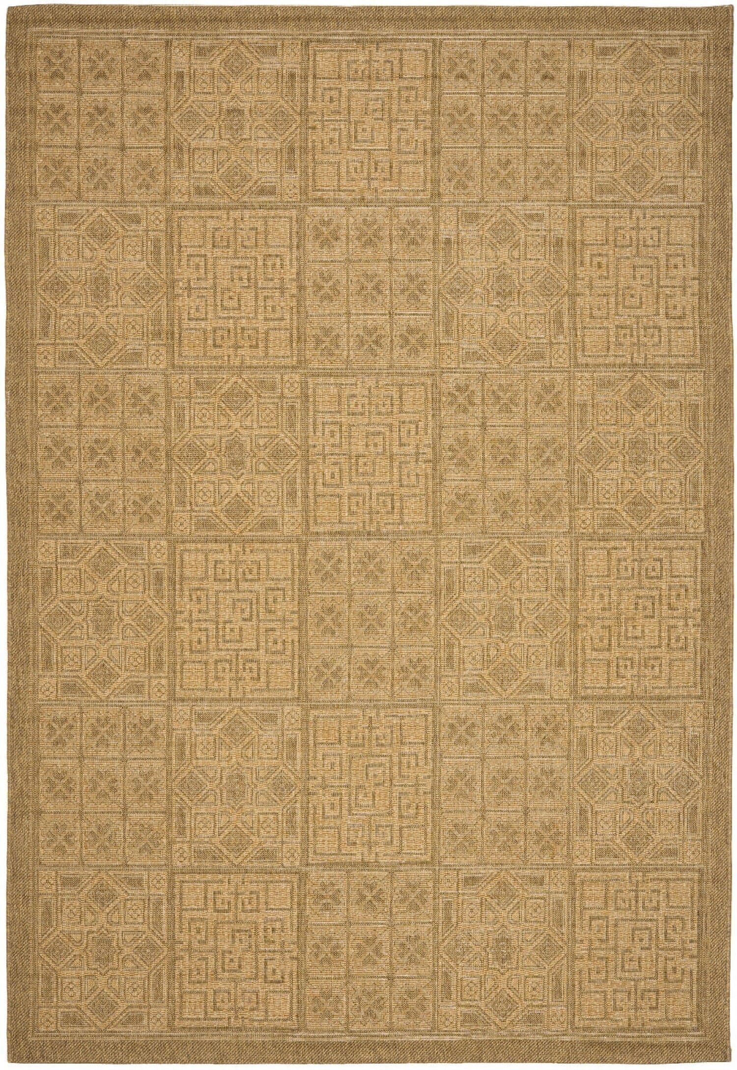 Safavieh Courtyard cy6947-49 Gold / Natural Area Rug