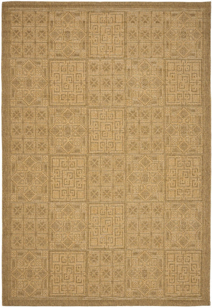 Safavieh Courtyard cy6947-49 Gold / Natural Area Rug