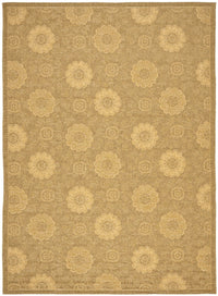 Safavieh Courtyard cy6948-49 Gold / Natural Damask Area Rug