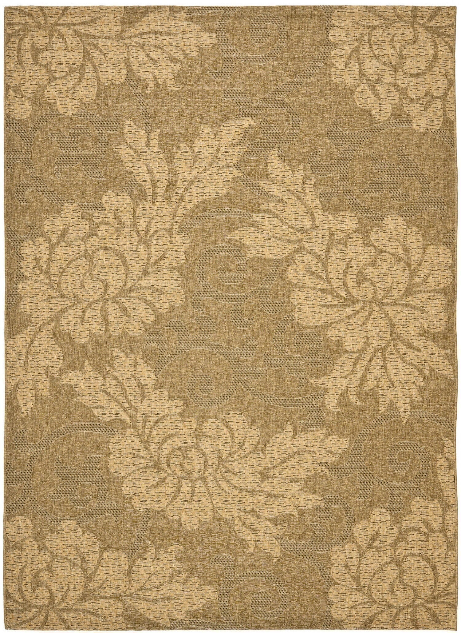 Safavieh Courtyard cy6957-49 Gold / Natural Floral / Country Area Rug