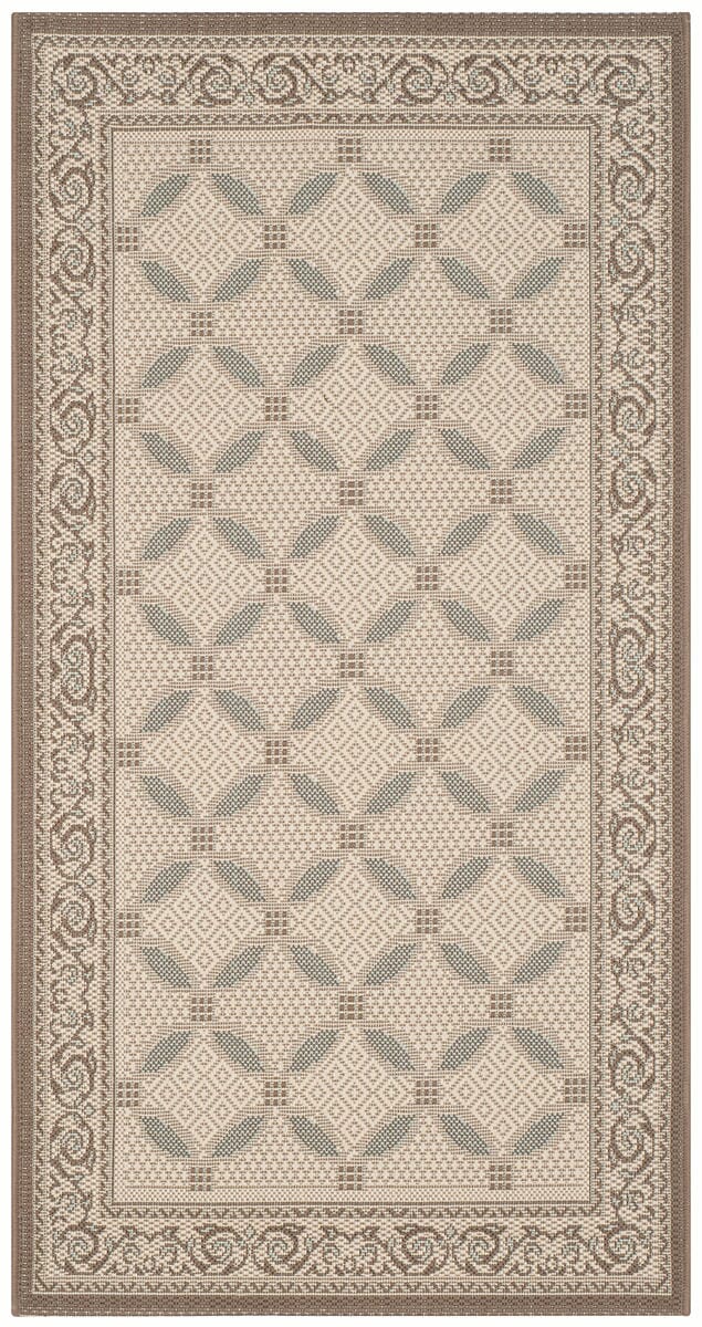 Safavieh Courtyard Cy7107-79A18 Beige / Dark Beig Area Rug