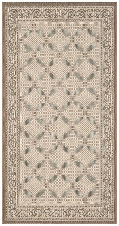 Safavieh Courtyard Cy7107-79A18 Beige / Dark Beig Area Rug