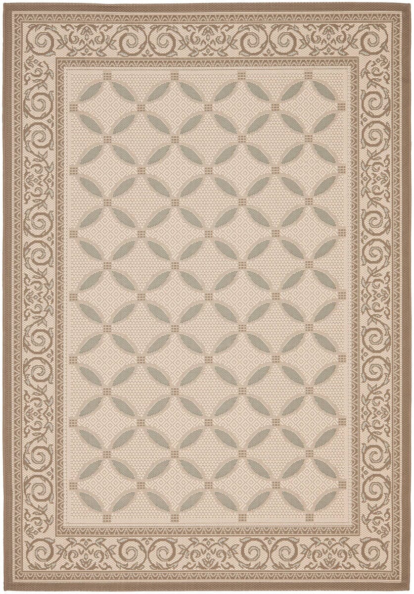 Safavieh Courtyard Cy7107-79A18 Beige / Dark Beig Area Rug