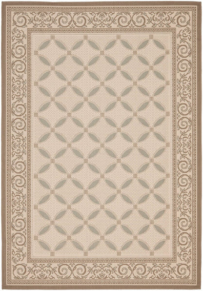 Safavieh Courtyard Cy7107-79A18 Beige / Dark Beig Area Rug