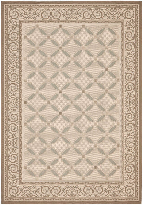 Safavieh Courtyard Cy7107-79A18 Beige / Dark Beige Rugs.