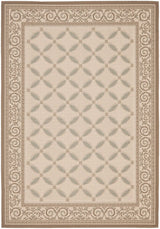 Safavieh Courtyard Cy7107-79A18 Beige / Dark Beige Rugs.
