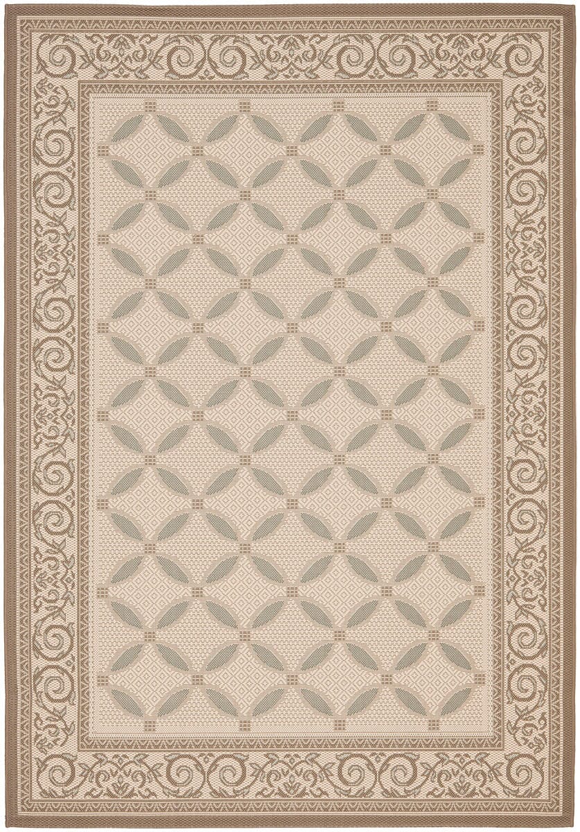 Safavieh Courtyard Cy7107-79A18 Beige / Dark Beige Area Rug