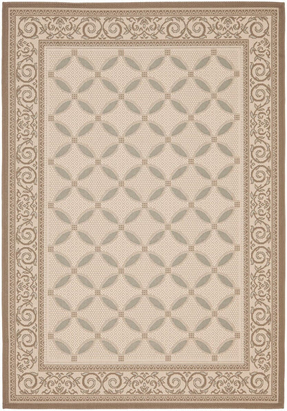 Safavieh Courtyard Cy7107-79A18 Beige / Dark Beige Area Rug