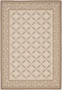 Safavieh Courtyard Cy7107-79A18 Beige / Dark Beige Area Rug