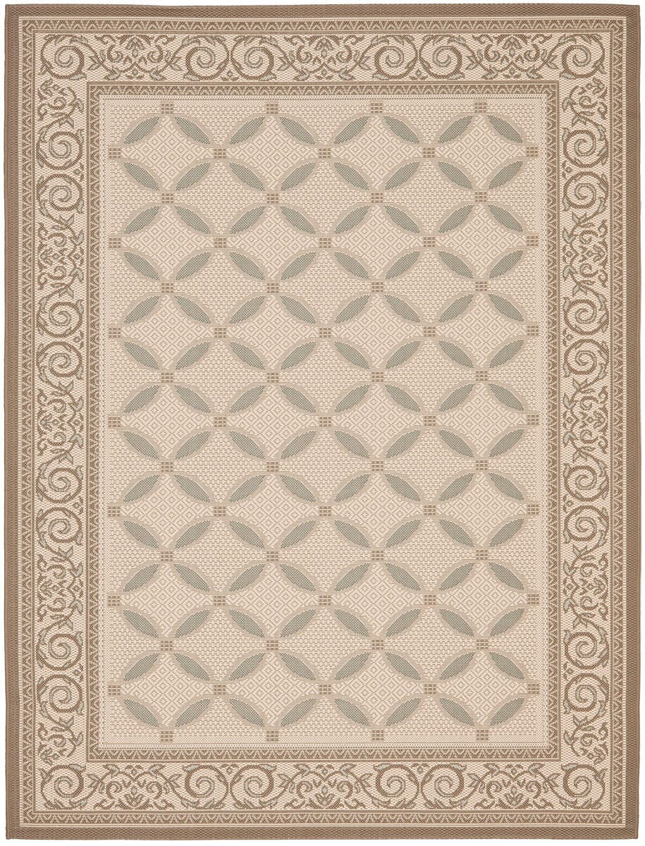 Safavieh Courtyard Cy7107-79A18 Beige / Dark Beig Area Rug