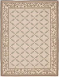 Safavieh Courtyard Cy7107-79A18 Beige / Dark Beig Area Rug