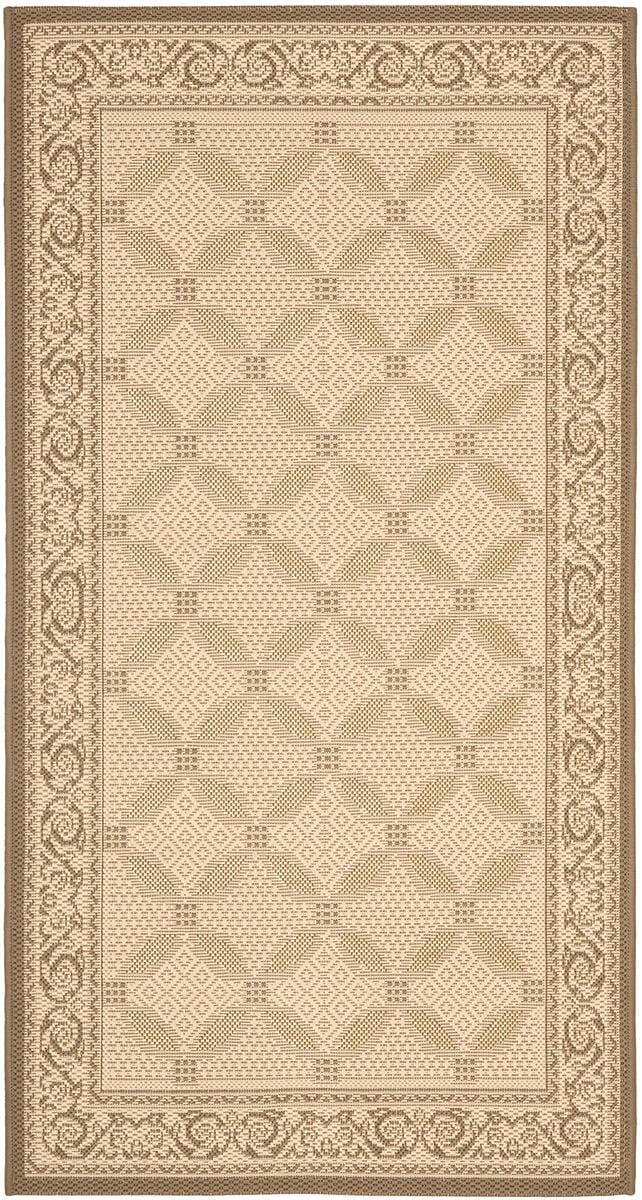 Safavieh Courtyard Cy7107-79A21 Beige / Dark Beig Area Rug