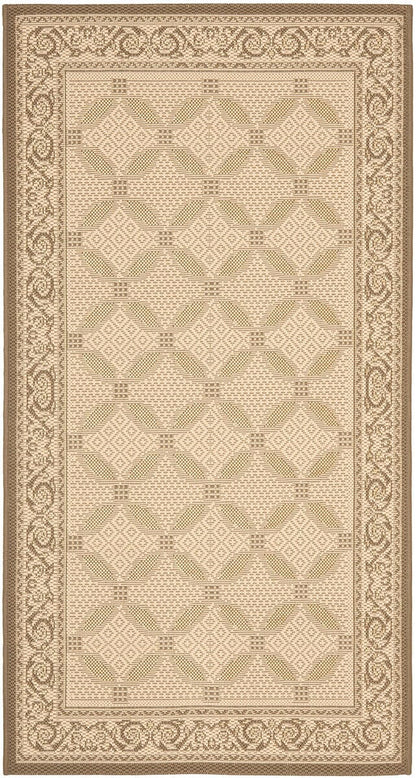 Safavieh Courtyard Cy7107-79A21 Beige / Dark Beig Area Rug