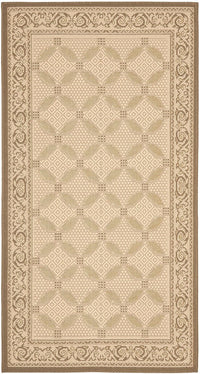 Safavieh Courtyard Cy7107-79A21 Beige / Dark Beig Area Rug