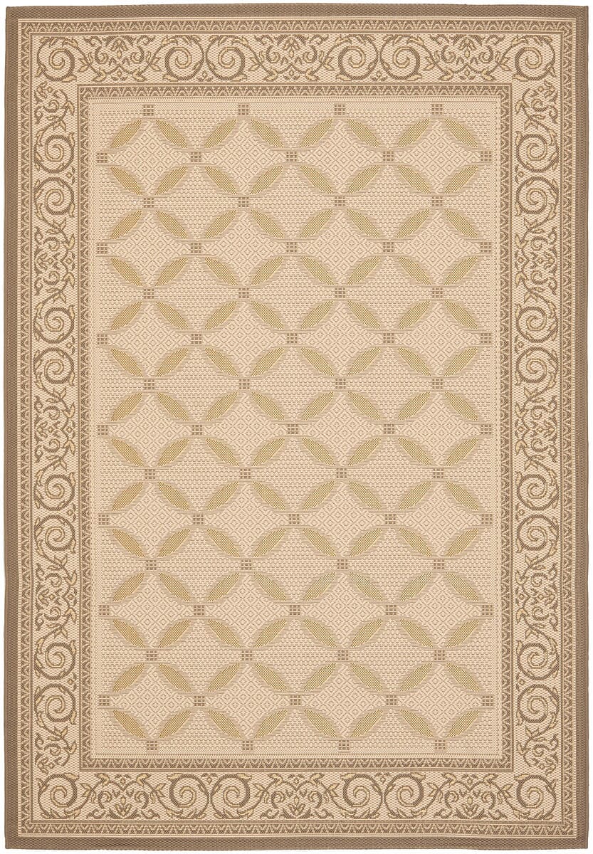 Safavieh Courtyard Cy7107-79A21 Beige / Dark Beig Area Rug