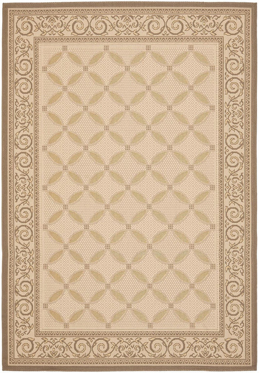 Safavieh Courtyard Cy7107-79A21 Beige / Dark Beig Area Rug