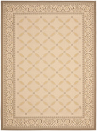 Safavieh Courtyard Cy7107-79A21 Beige / Dark Beig Area Rug